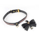 Повідець LOCKINK SEVANDA Love Heart Butterfly Leather Collar Set - Black-1