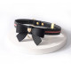 Повідець LOCKINK SEVANDA Love Heart Butterfly Leather Collar Set - Black-3