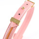 Повідець LOCKINK SEVANDA Love Heart Butterfly Leather Collar Set - Pink-3