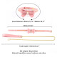 Повідець LOCKINK SEVANDA Love Heart Butterfly Leather Collar Set - Pink-5
