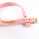 Повідець LOCKINK SEVANDA Love Heart Butterfly Leather Collar Set - Pink-2
