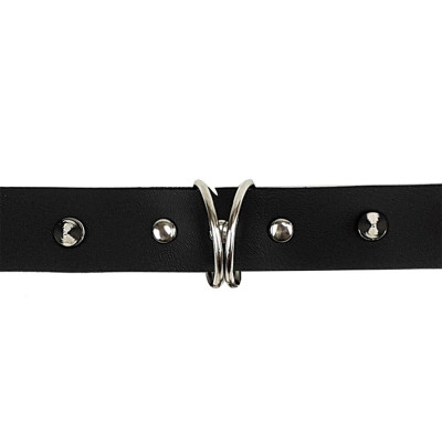 Нашийник з шипами та повідцем Art of Sex - Collar Spikes and Leash Нашийник з шипами та повідцем Art of Sex - Collar Spikes and Leash