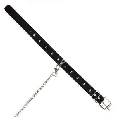 Нашийник з шипами та повідцем Art of Sex - Collar Spikes and Leash Нашийник з шипами та повідцем Art of Sex - Collar Spikes and Leash