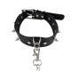 Нашийник з шипами та повідцем Art of Sex - Collar Spikes and Leash-5