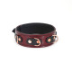 Нашийник з повідцем Liebe Seele Wine Red Collar and Leash-1