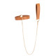 Повідець LOCKINK Tied Collar with Leash Set - Brown-1