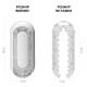 Мастурбатор Tenga Flip Zero GRAVITY White, змінна інтенсивність стимуляції, розкладний-1
