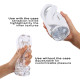 Мастурбатор Dorcel DEEP BLOW WHITE-2