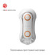 Мастурбатор Tenga FLIP ORB — Orange Crash, з можливістю зміни тиску та стимулювальними кульками всередині-2