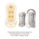 Мастурбатор Tenga FLIP ORB — Orange Crash, з можливістю зміни тиску та стимулювальними кульками всередині-3