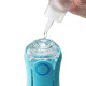 Мастурбатор Tenga Flip Orb — Ocean Blue, з можливістю зміни тиску та стимулювальними кульками всередині-5