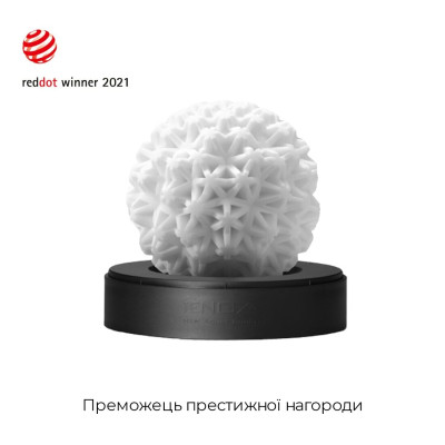 Мастурбатор TENGA GEO Coral, новий матеріал, об’ємні зірки, новий ступінь розвитку Tenga Egg