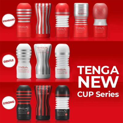 Мастурбатор Tenga Rolling Head Cup GENTLE з інтенсивною стимуляцією головки Мастурбатор Tenga Rolling Head Cup GENTLE з інтенсивною стимуляцією головки