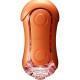 Мастурбатор Tenga Flip Orb — Sunset Orange, з можливістю зміни тиску та стимулювальними кульками всередині-3
