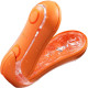 Мастурбатор Tenga Flip Orb — Sunset Orange, з можливістю зміни тиску та стимулювальними кульками всередині-2
