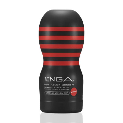 Мастурбатор Tenga Deep Throat (Original Vacuum) Cup (глибоке горло) STRONG із вакуумною стимуляцією