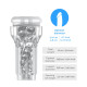 Мастурбатор Kiiroo Feel Pocket Crystal сумісний з PowerBlow-4