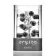 Мастурбатор TENGA Crysta Ball, унікальний рельєф, стимулювальні щільні кульки, прозорий матеріал