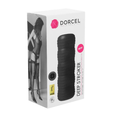 Мастурбатор Dorcel Deep Stroker, двосторонній, два рельєфи Мастурбатор Dorcel Deep Stroker, двосторонній, два рельєфи