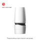 Мастурбатор Tenga — Aero Masturbator Silver, інноваційна технологія всмоктування-2