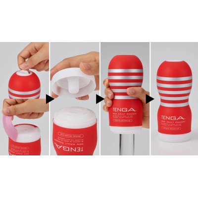 Мастурбатор VACUUM TENGA CUP