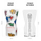 Мастурбатор Tenga Keith Haring Soft Case Cup (м’яка подушечка) стисний-1
