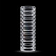 Мастурбатор Rize by Blush - Ribz Glow in the Dark Masturbator - Clear-7