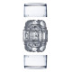 Мастурбатор Fleshlight Quickshot Vantage, компактний, відмінно для пар і мінету-1