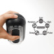 Мастурбатор Tenga Flip Zero Gravity Electronic Vibration Black-6