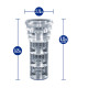 Мастурбатор Rize by Blush - Luz Glow in the Dark Masturbator - Clear-4