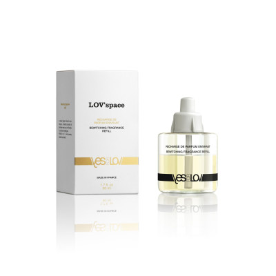 Ароматичний дифузор YESforLOV LOV'space + рефіл Bewitching Fragrance Refill