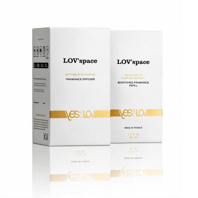 Ароматичний дифузор YESforLOV LOV'space + рефіл Bewitching Fragrance Refill