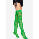 Панчохи Leg Avenue 420 Net thigh highs Green-4