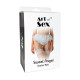 Пояс для панчох Art of Sex - Sweet Angel, розмір XS-2XL, колір білий-2