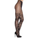 Колготки Leg Avenue Dahlia Lace Tights with Net Thigh Detail One Size-1