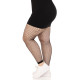 Панчохи Leg Avenue Industrial Net footless tights Black 1X/2X-3