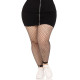 Панчохи Leg Avenue Industrial Net footless tights Black 1X/2X-2