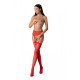 Еротичні колготки-бодістокінг Passion S028 red