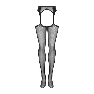 Obsessive Garter stockings S314 black S/M/L