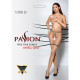 Тілесні колготки з відкритим доступом, контрастні шортики TIOPEN 011 beige 5 (20 den) — Passion-4