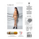 Тілесні колготки з відкритим доступом, імітація панчіх TIOPEN 014 beige 1/2 (20 den) — Passion-5