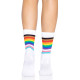 Leg Avenue Pride crew socks Rainbow-1
