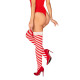 Панчохи Obsessive Kissmas stockings L/XL-2