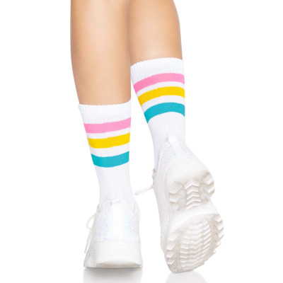 Leg Avenue Pride crew socks Pansexual