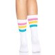 Leg Avenue Pride crew socks Pansexual-1