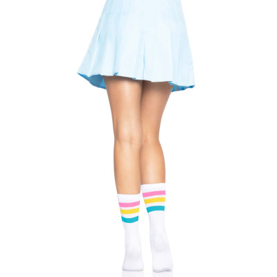 Leg Avenue Pride crew socks Pansexual