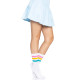 Leg Avenue Pride crew socks Pansexual-4