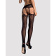 Obsessive Garter stockings S206 black S/M/L-1