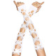 Leg Avenue Butterfly applique arm warmers White-1