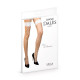 Панчохи в крупну сітку Anne De Ales ERICA T3 White-1